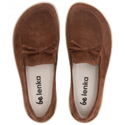 Mocasini barefoot Be Lenka Aphrodite Dark Brown