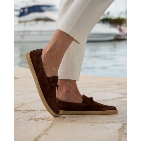 Mocasini barefoot Be Lenka Aphrodite Dark Brown