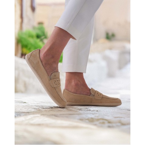 Mocasini barefoot Be Lenka Bianca Beige Mocasini barefoot Be Lenka Bianca Beige