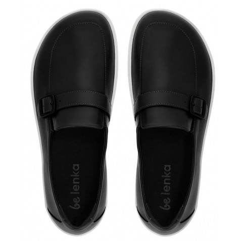Mocasini barefoot Be Lenka Amadeus Black White