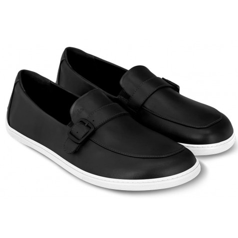 Mocasini barefoot Be Lenka Amadeus Black White