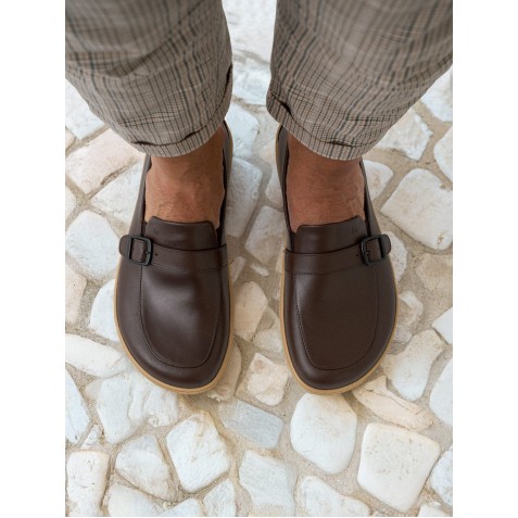 Mocasini barefoot Be Lenka Amadeus Dark Brown