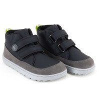 Ghete barefoot Be Lenka Elio Kids Black Grey