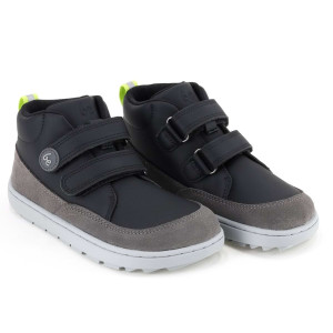 Ghete barefoot Be Lenka Elio Kids Black Grey