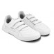 Sneakers Barefoot Barebarics Zing Velcro All White scai